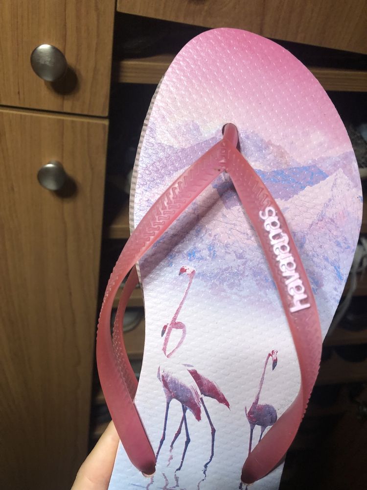 Havaianas 40/41 slim rosa