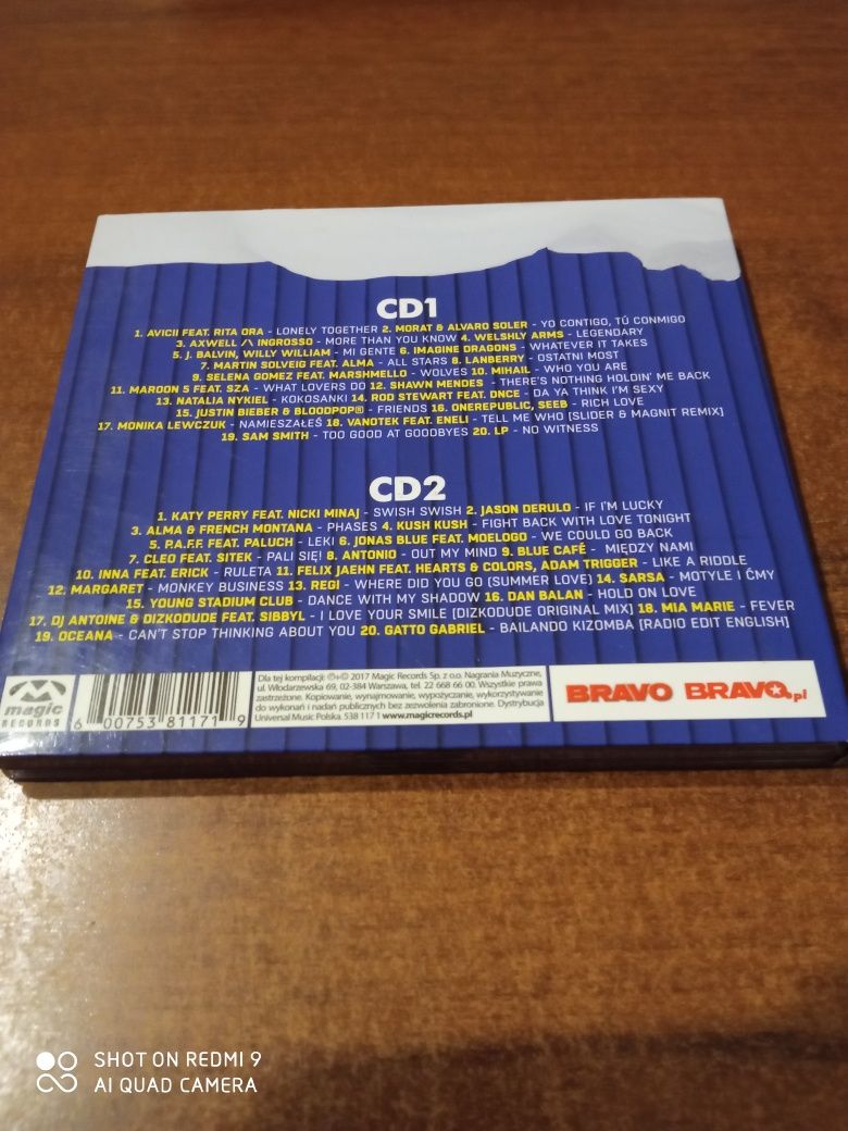 Bravo hits zima 2018 CD