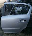 OPEL CORSA D 06r 5D DRZWI LEWY TYŁ TYLNE Z157 GOŁE