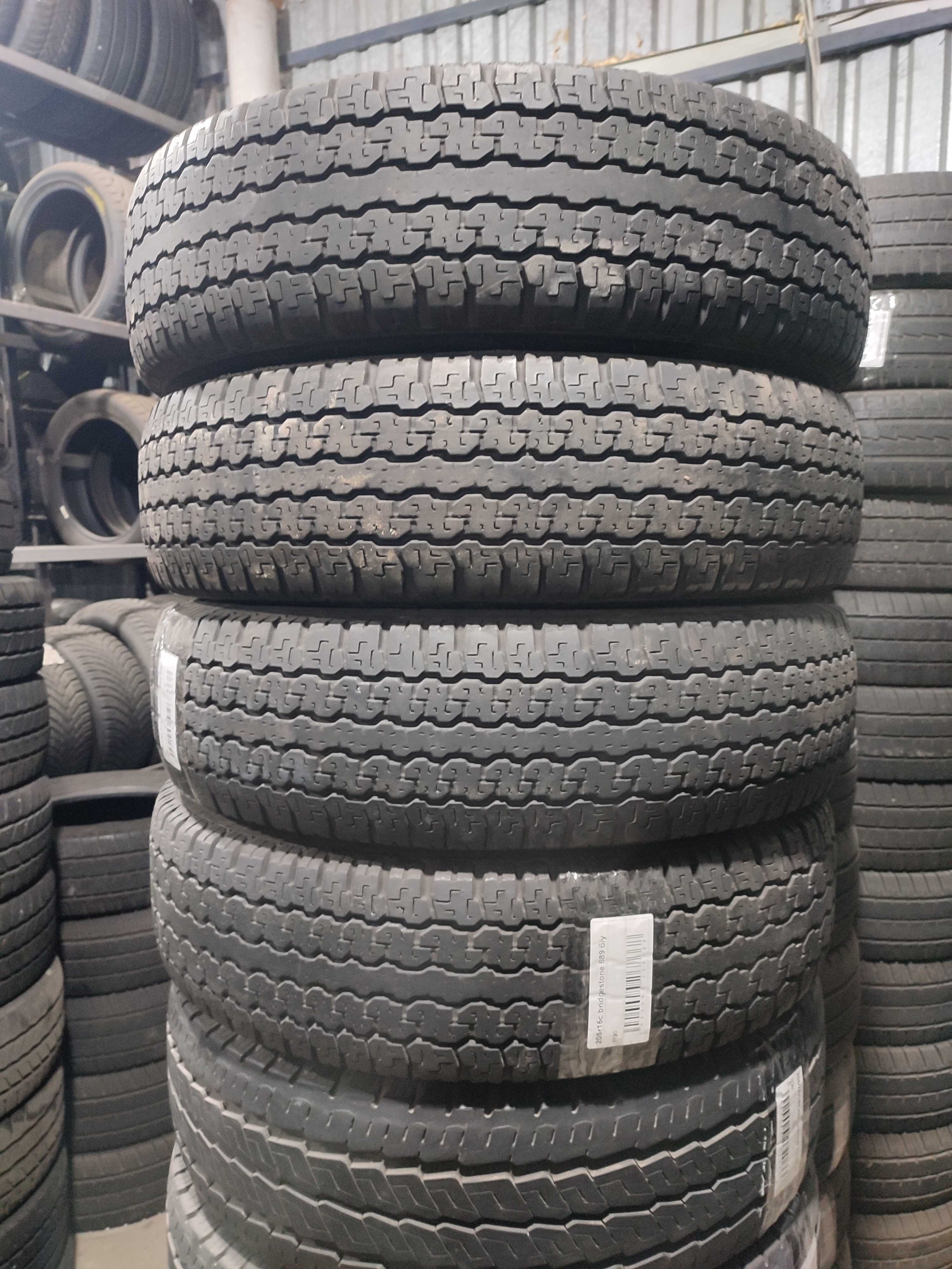 Шины б/у 205 R16 Bridgestone 689