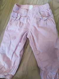 SG spodnie 80,86, spodnie dla dziewczynki 80,86 H&M