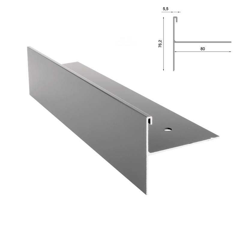 Profil W35B okapowy boczny 200 cm RENOPLAST Tarasy Wentylowane