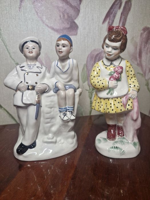 Фарфоровые статуетки. Фигурки. Раритет . СССР. Порцеляна. Фігурки