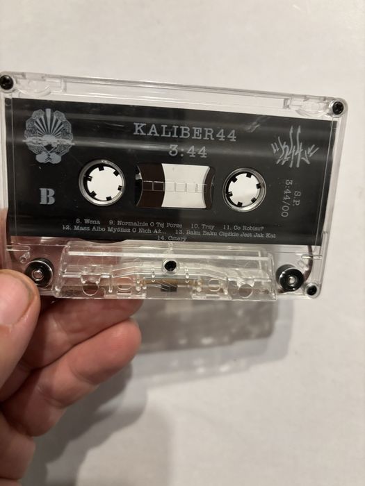 Kaliber 44  3:44 kaseta hip hop bez okladki