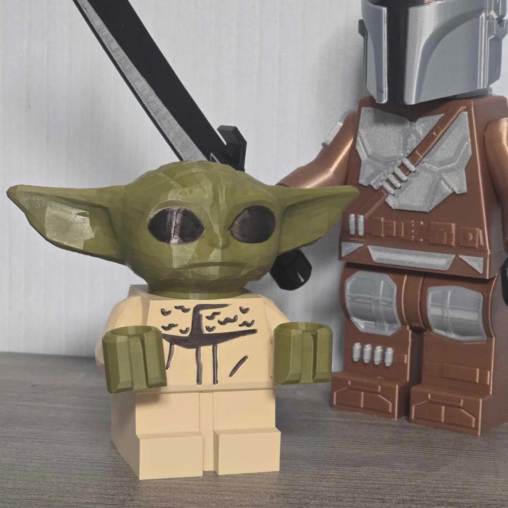Figurka Baby Yoda LEGO XL