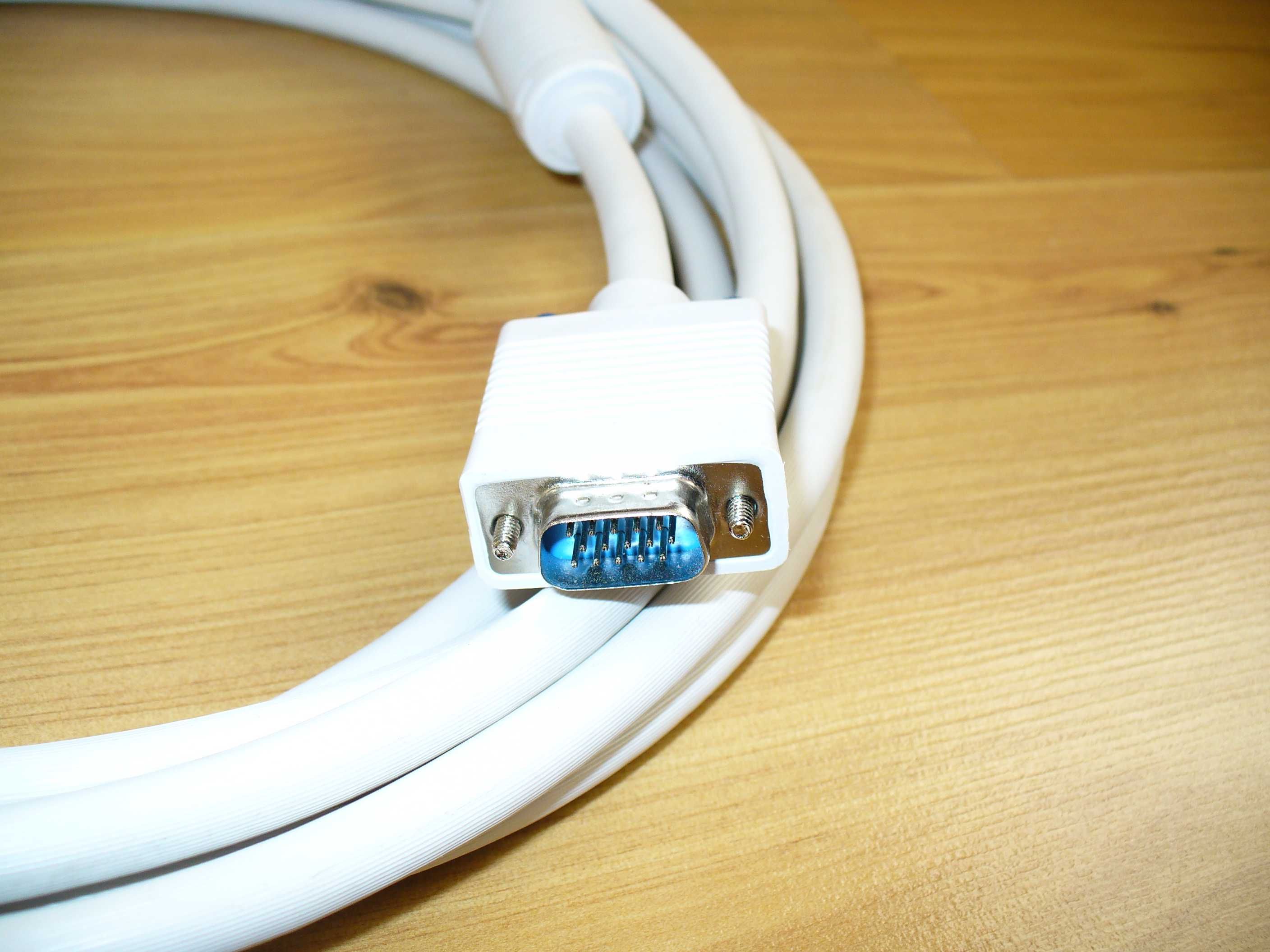 Kabel monitor do monitora przedłużacz VGA - VGA D-SUB VIVANCO 15pin 5m