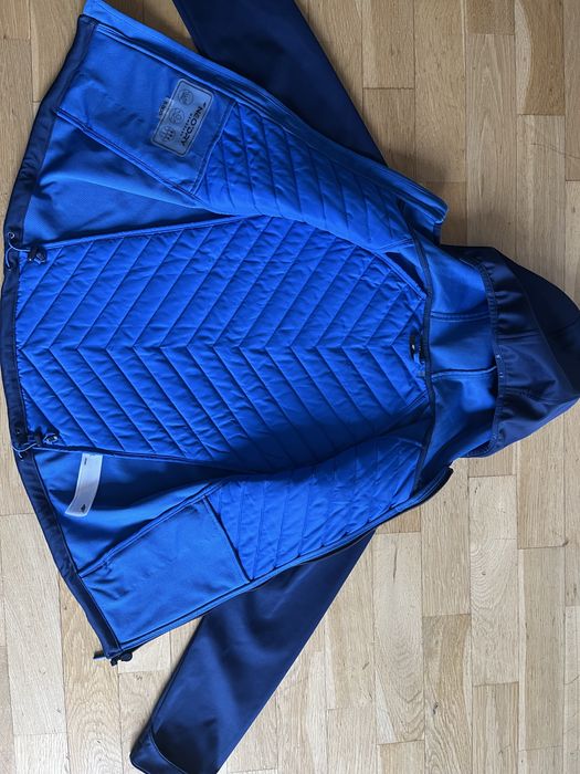 4F Jak Nowa granatowa kurtka membrana r.146cm