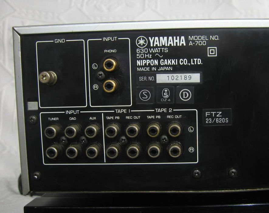 Yamaha A-700 Class A potężny wzmacniacz 2x120W mocny sprawny oryginał