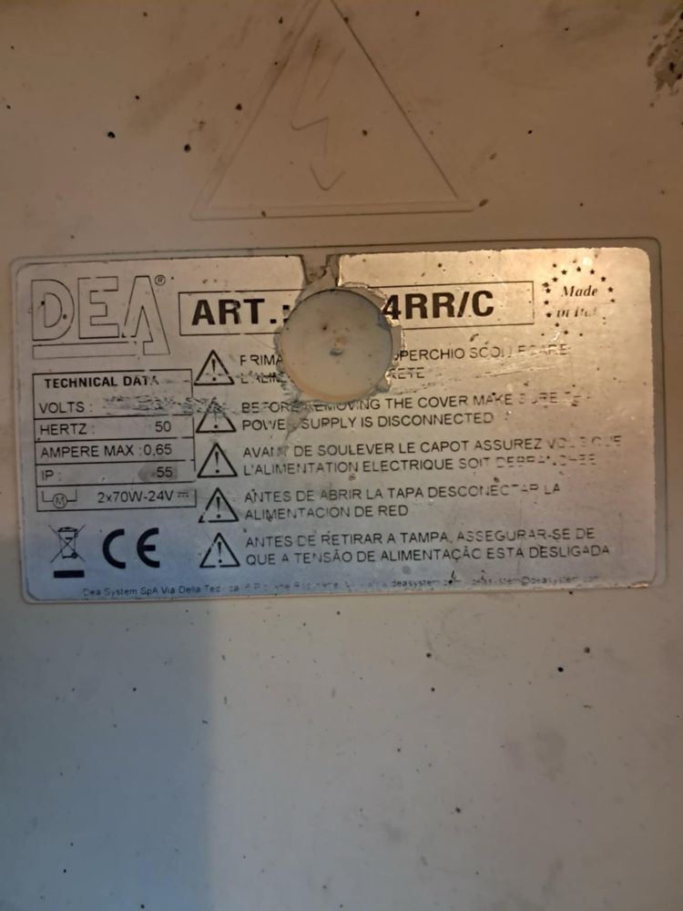 Napęd do bramy Dea MAC (automat, pilot, mechanizm, centrala)
