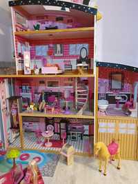 Domek Kidkraft dla Barbie, lalki, auto