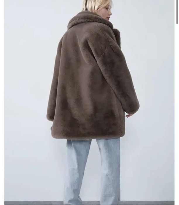 Zara эко шуба зара