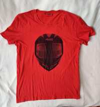 Koszulka Hugo Boss czerwona T- shirt męska z krótkim rękawem L