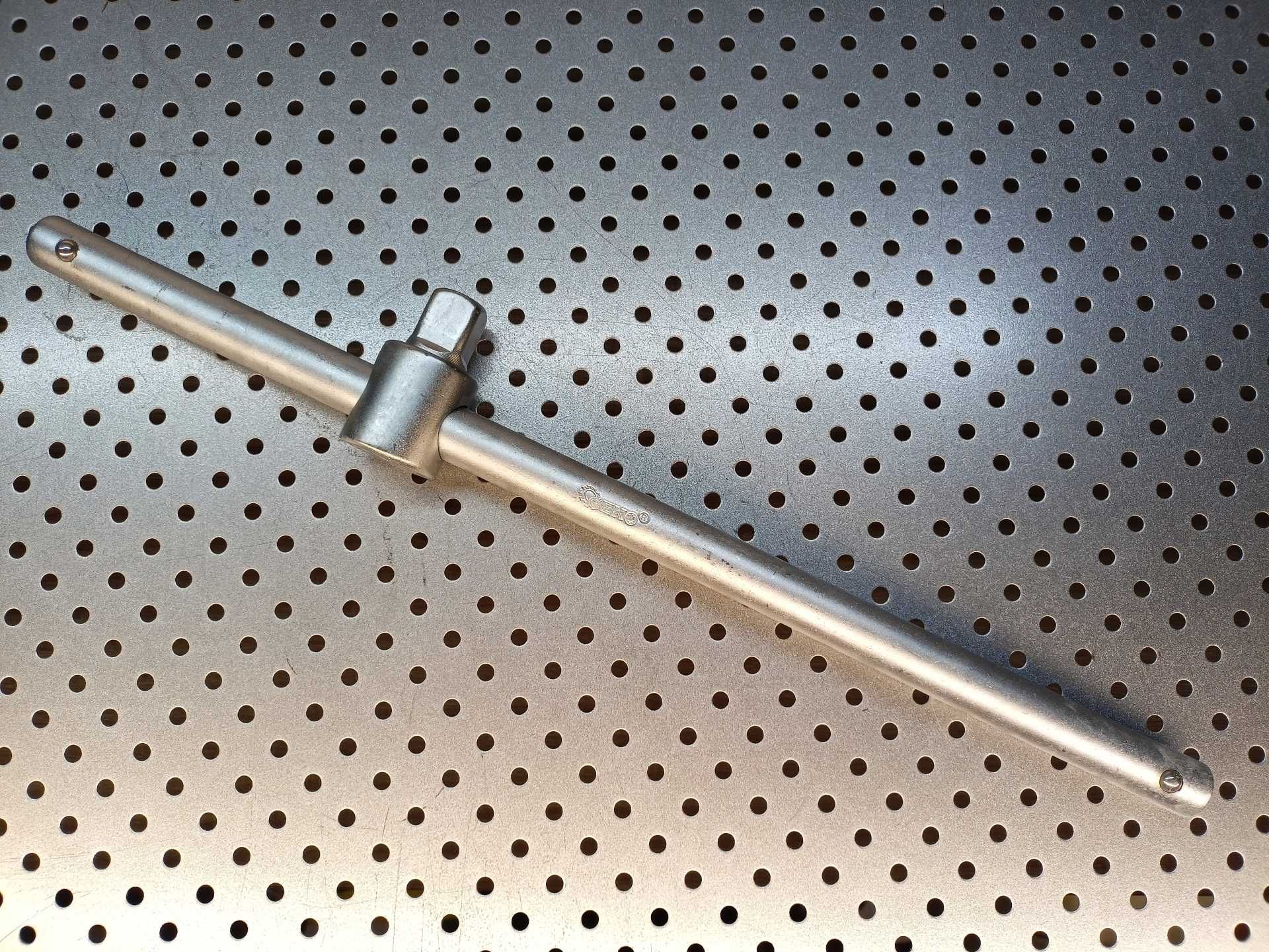 Pokrętło przesuwne typu "T" Cr-V 3/4" 450mm pokrętło 3/4" pokrętło T