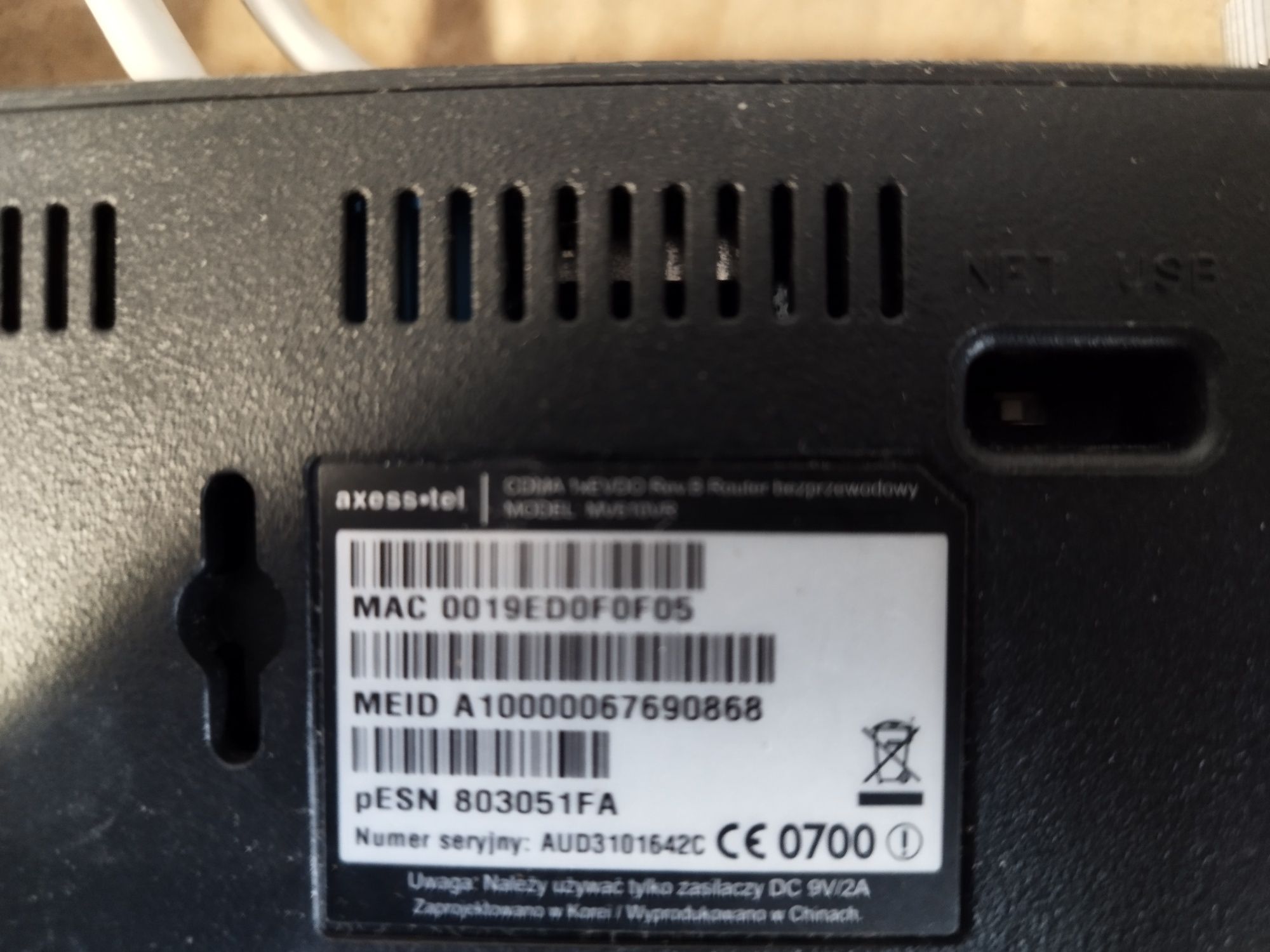 Router radiowy axesstel