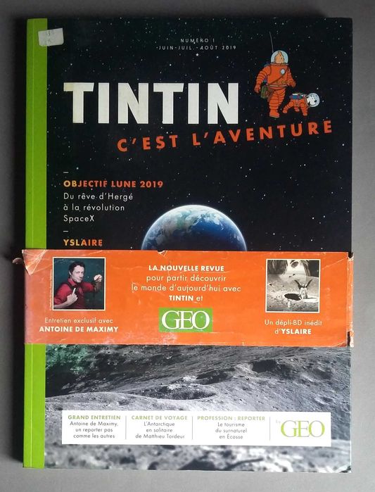 Tintin C `est L`Aventure Nº 1