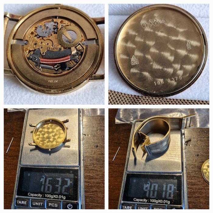 Часы Omega De Ville gold 18k