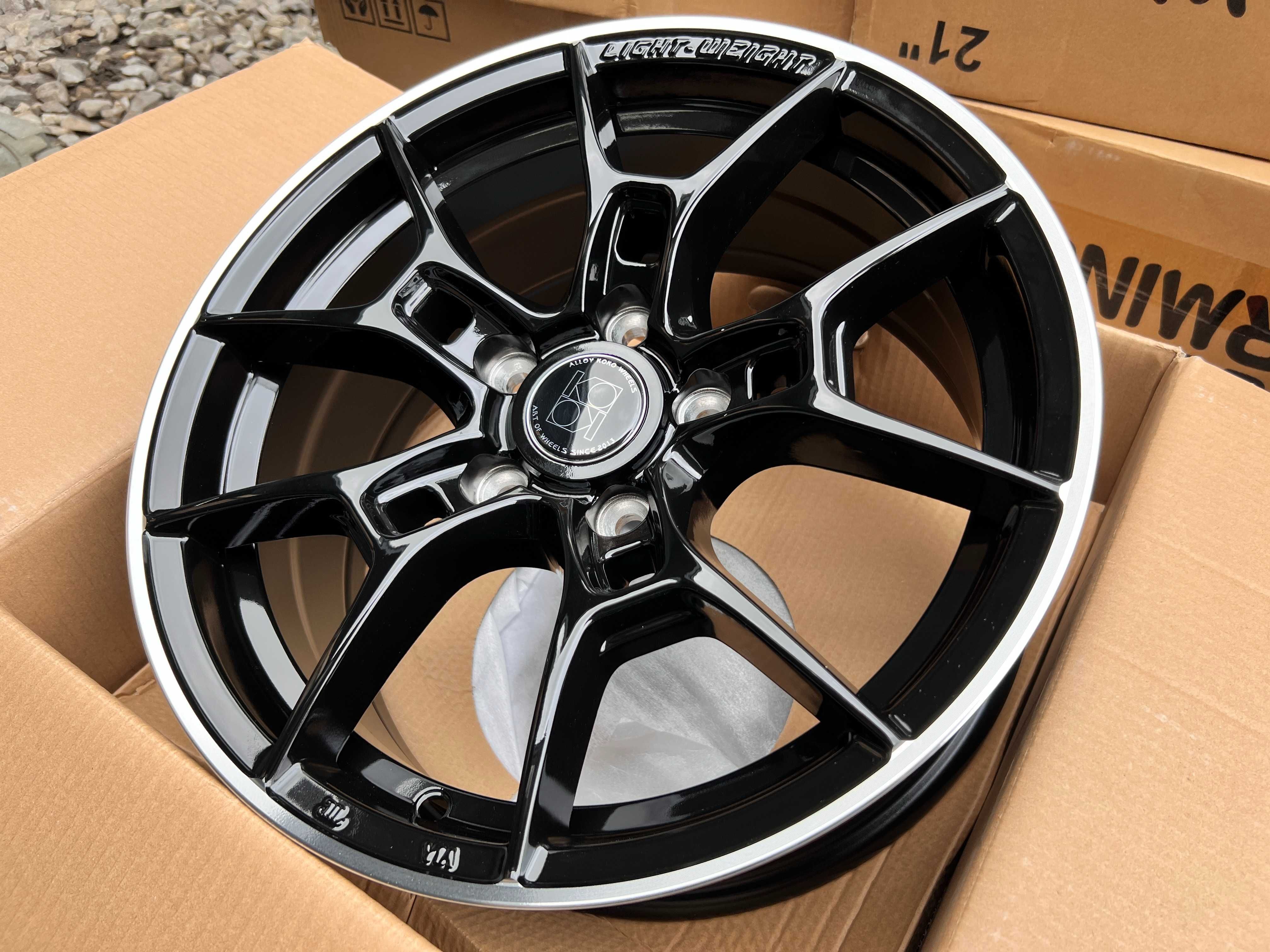 Нові диски чорні KOKO R16 5x112 VW Skoda Seat Golf Passat Touran B6 B7