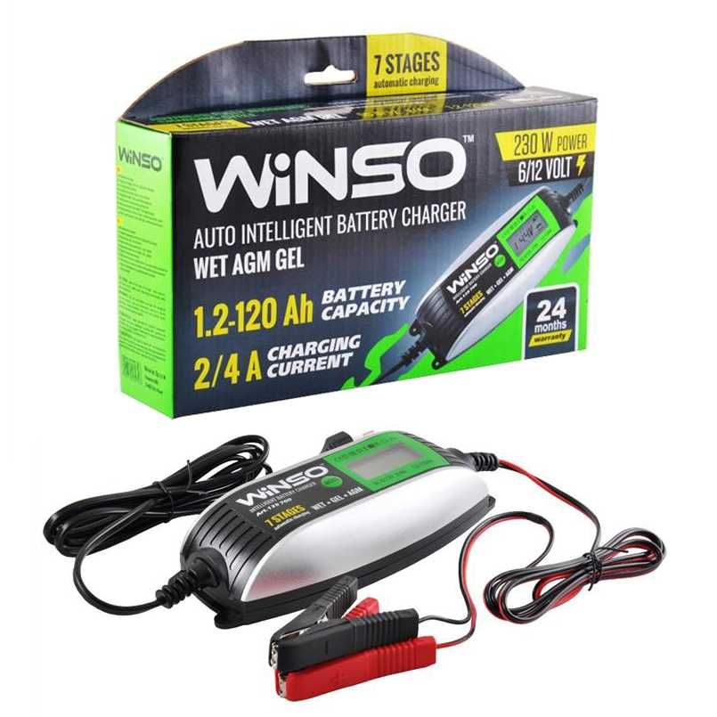 Зарядний пристрій АКБ Winso 6/12V 139700