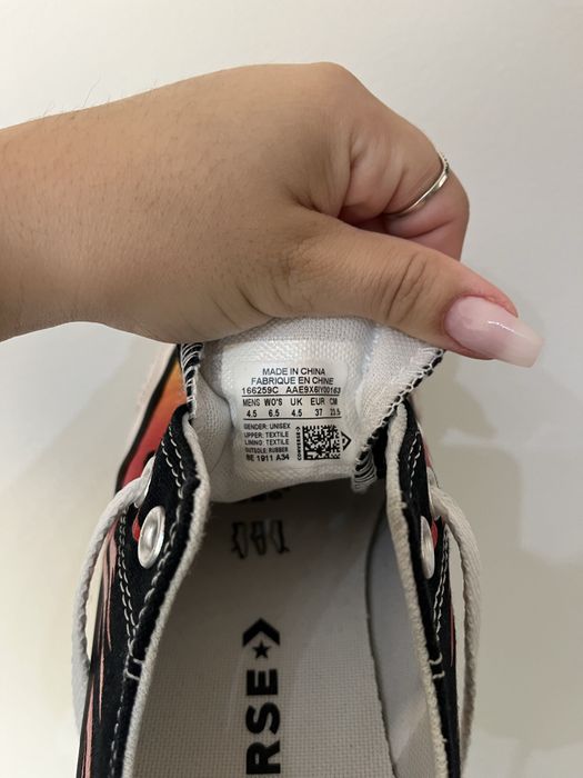 Sapatilhas all Star "fogo"