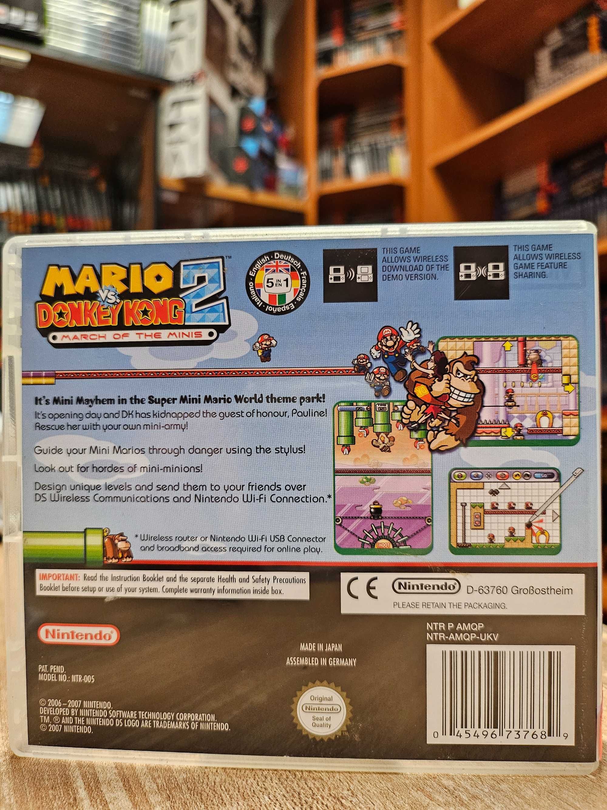 Mario vs. Donkey Kong 2: March of the Minis NDS, Sklep Wysyłka Wymiana