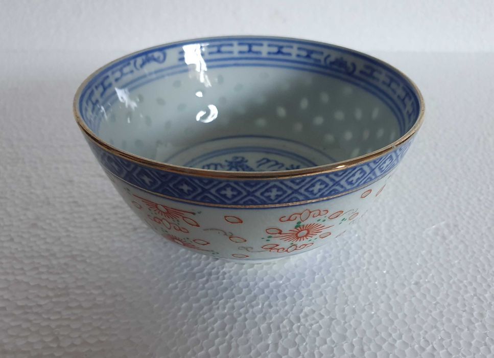 Taça oriental Baguinho de Arroz - vintage