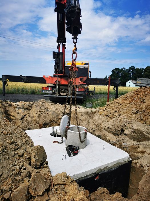 Zbiornik betonowy 6m3 na szambo wode deszczówkę ścieki gnojówkę