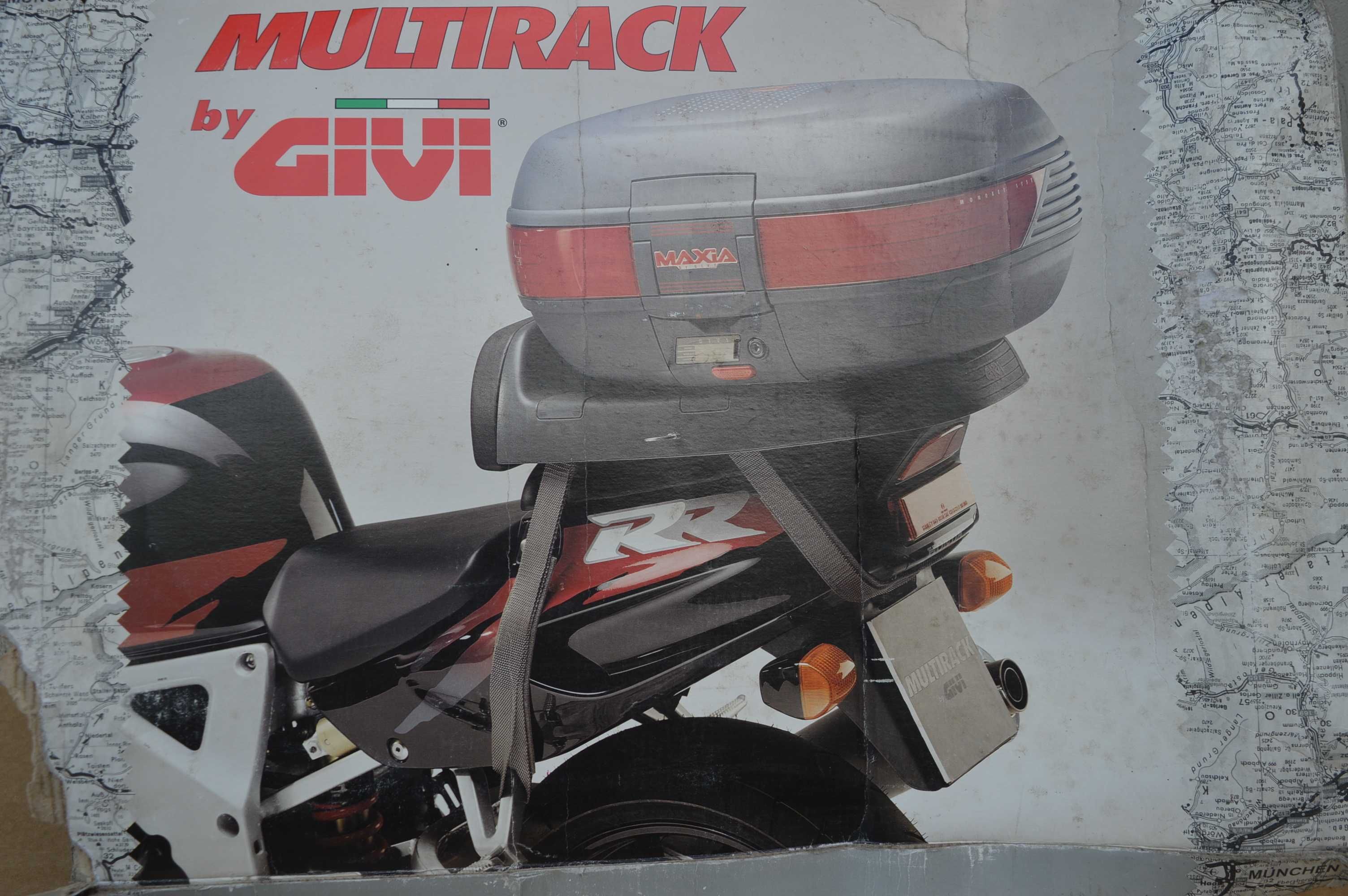 Givi Multirack STELAŻ kufra na siedzeniu + oparcie cbr yzf gsxr zx sv