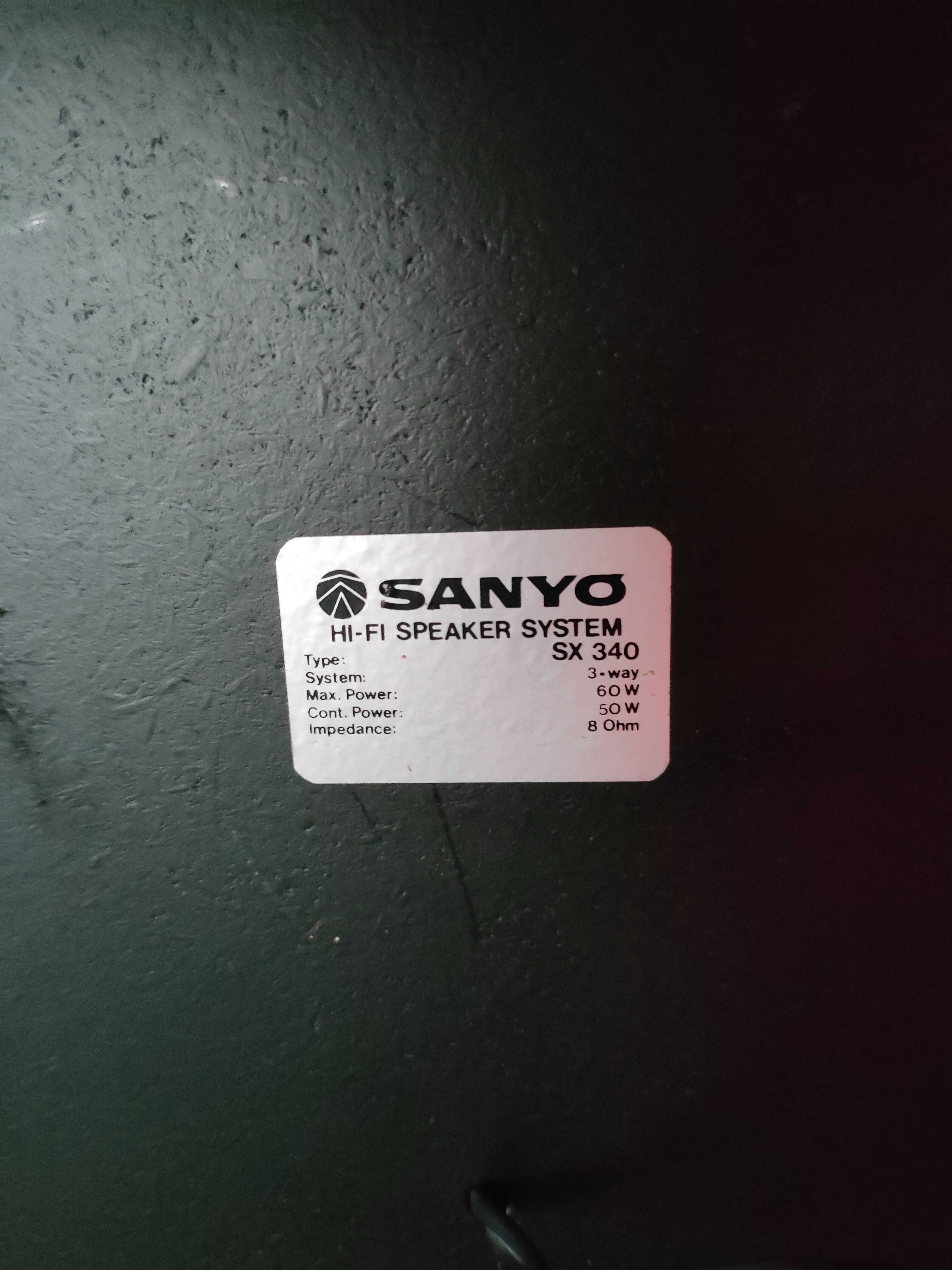 SANYO SX-340 *Głośniki