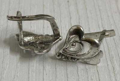 Сережки серьги срібло 3,34 Срср , Ссср