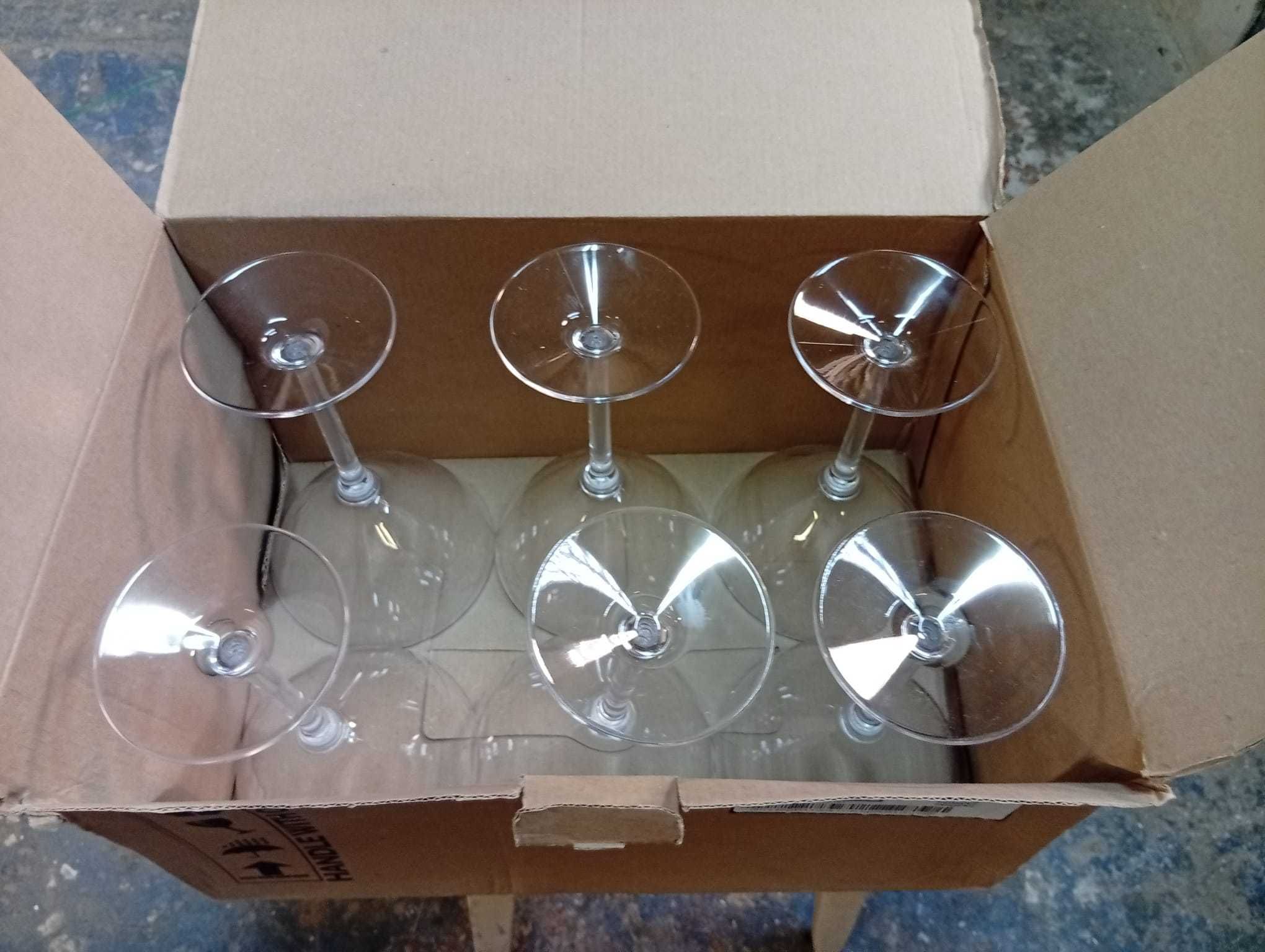 Kieliszki plastikowe, 6 sztuk, komplet