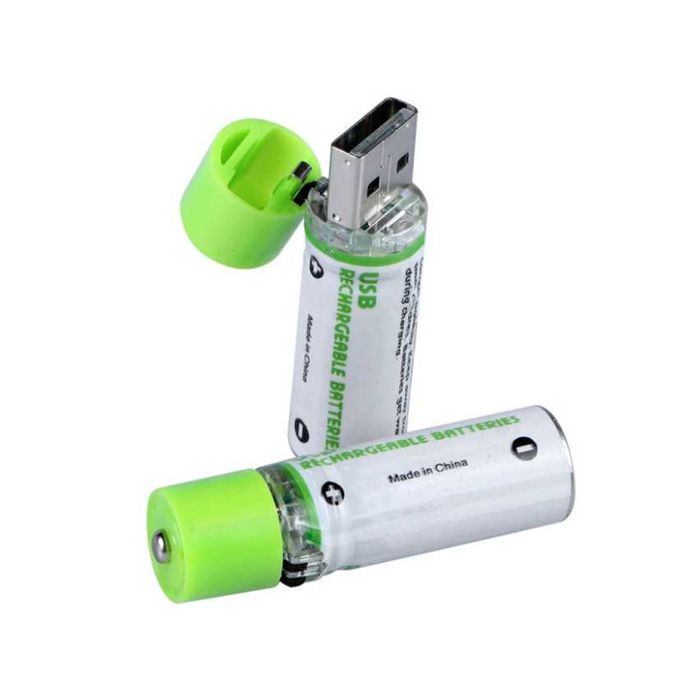 Pilhas Recarregáveis AA - 450mAh e 1,2 V