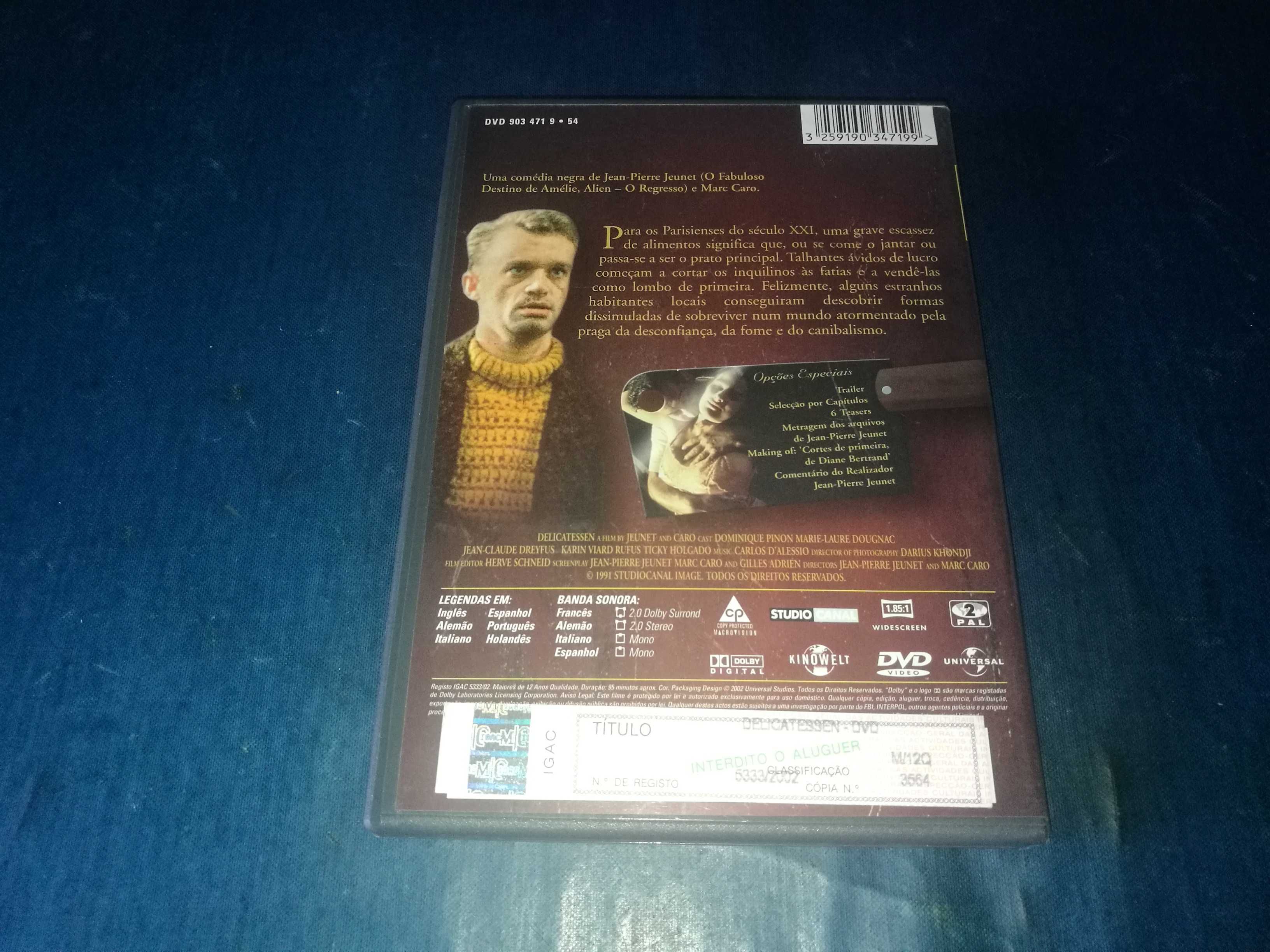 DELICASSEN	DVD (legendagem em Português)