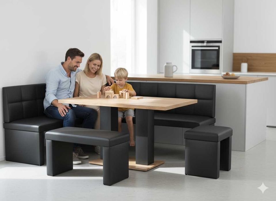 Narożnik kuchenny do jadalni