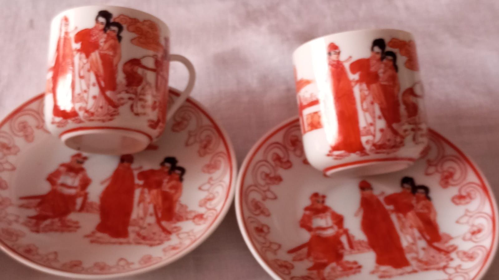 Chávenas café porcelana fina