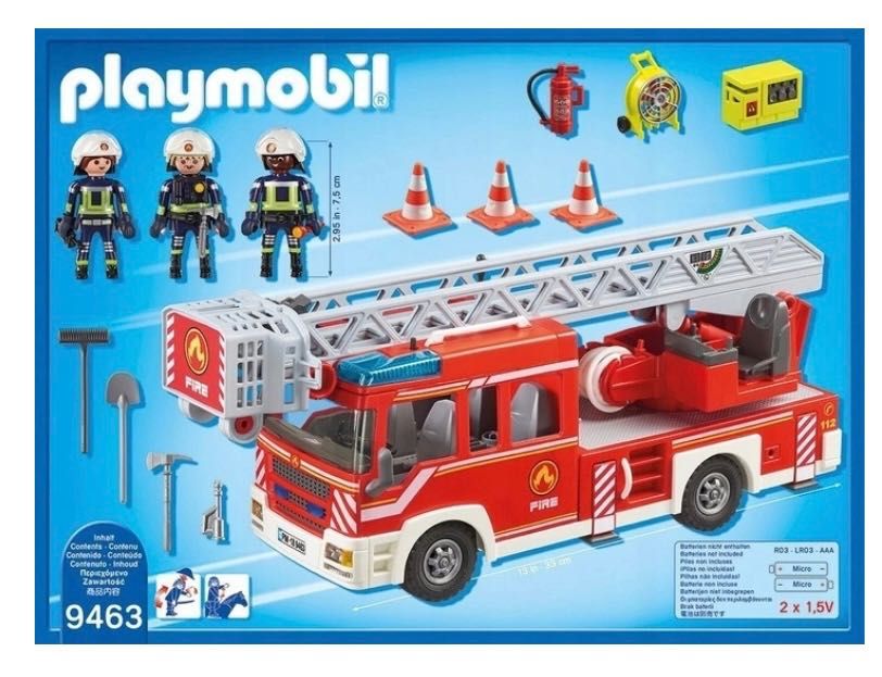 Nowa idealne na dzień dziecka Playmobil straż pożarna 9463