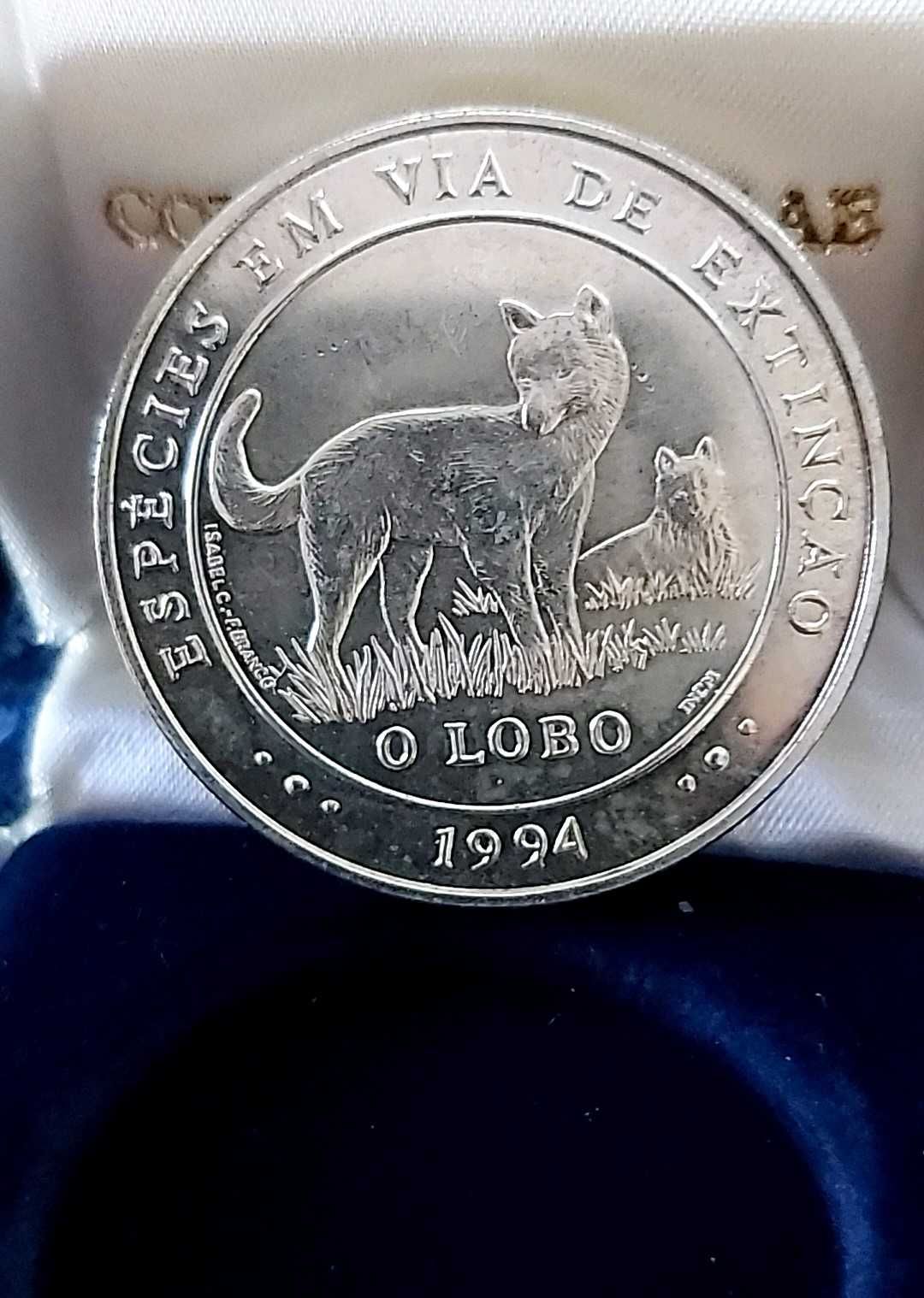 1.000$00 de 1994, II Ibero-Americana Animais Via Extinção O Lobo