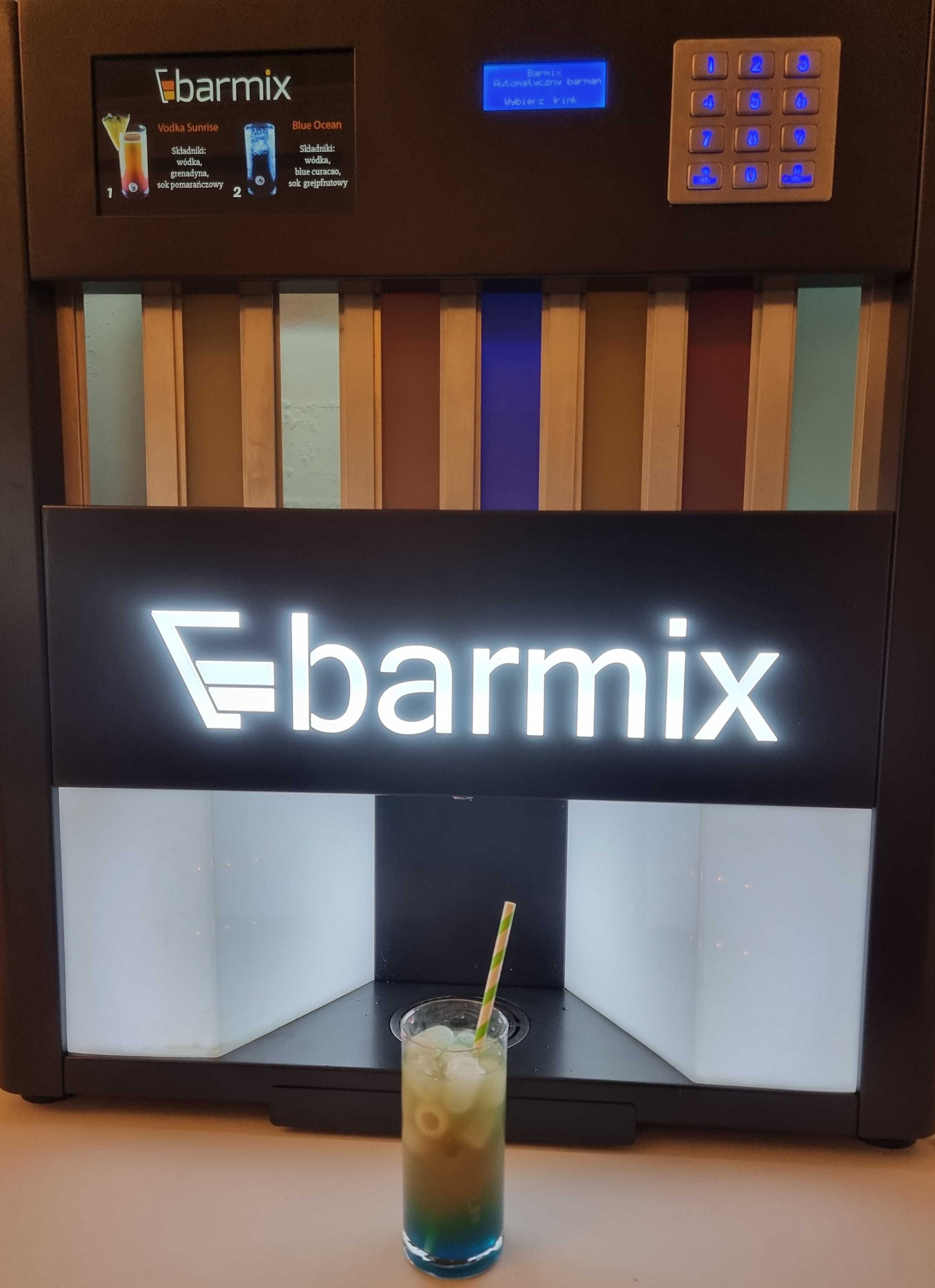 Barmix, barman automat do drinków na Twoją imprezę wynajem