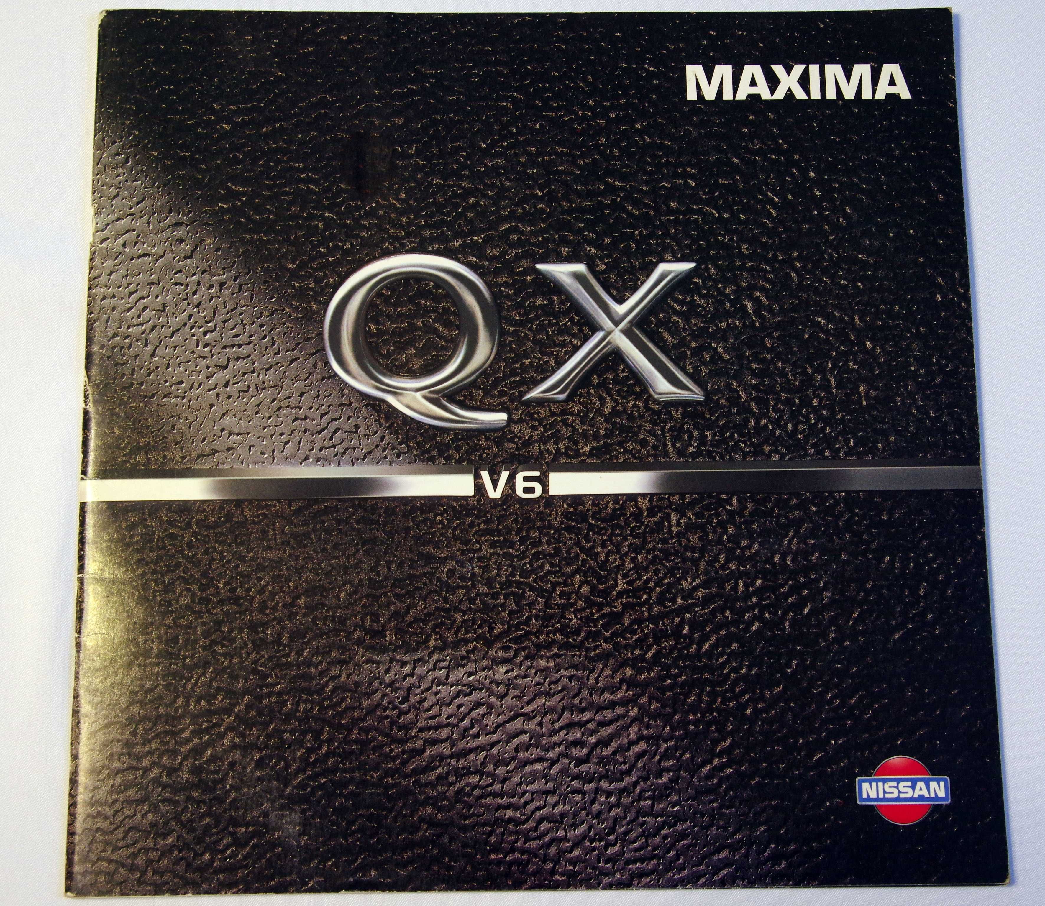 NISSAN Maxima QX V6 - katalog, prospekt