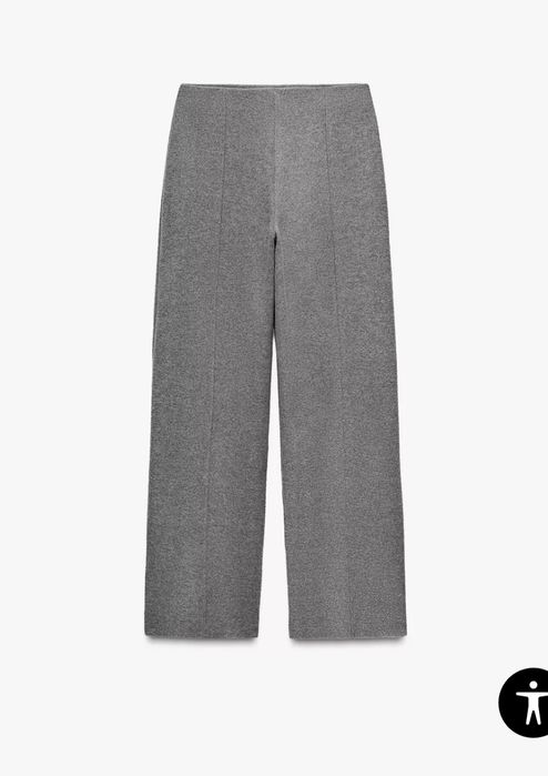 Комплект штани светр сірий soft zara s
