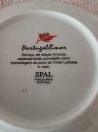 Baixela Portugal produzida na spal de porcelana  com fio ouro