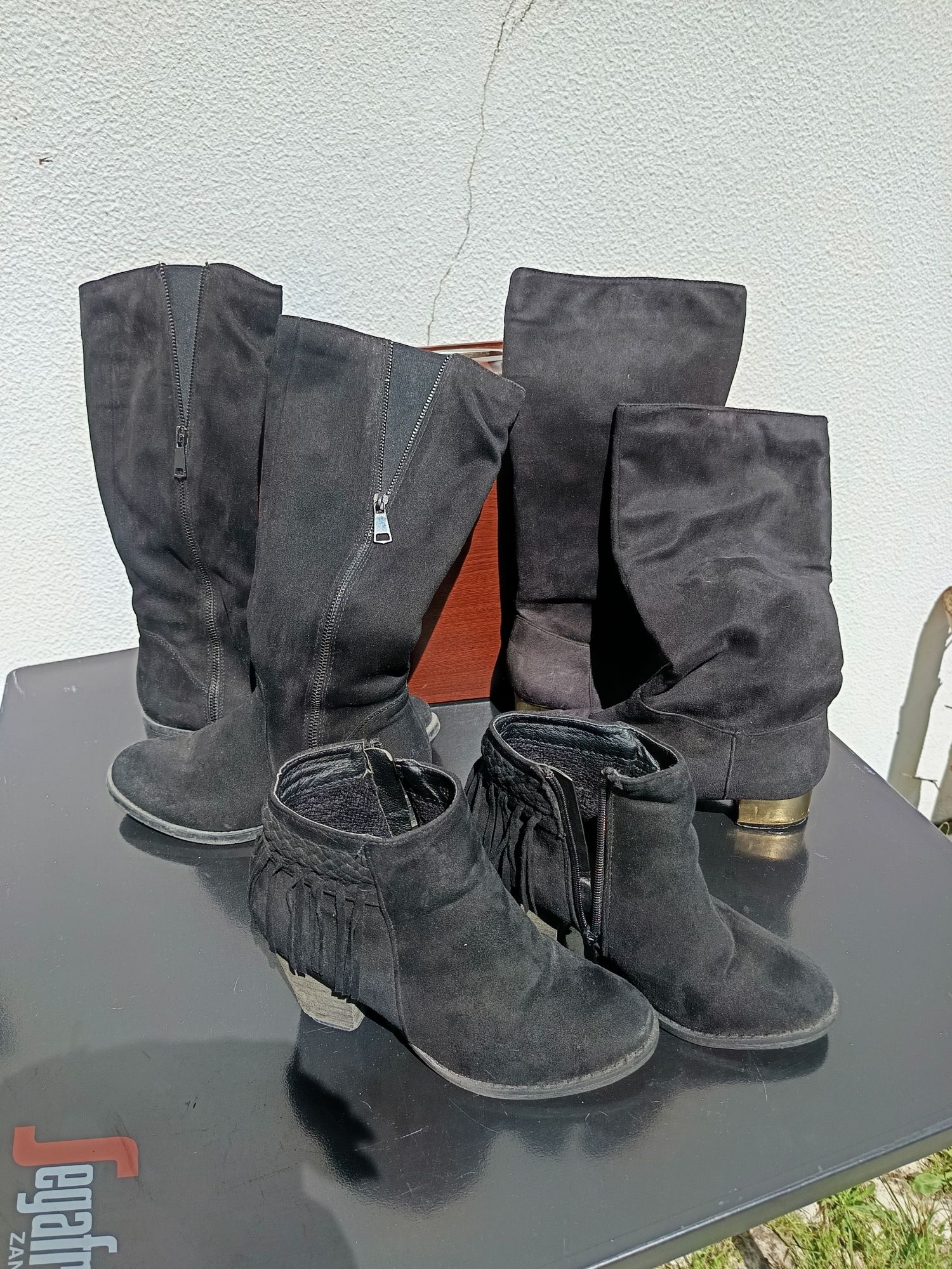 Várias botas 37/38