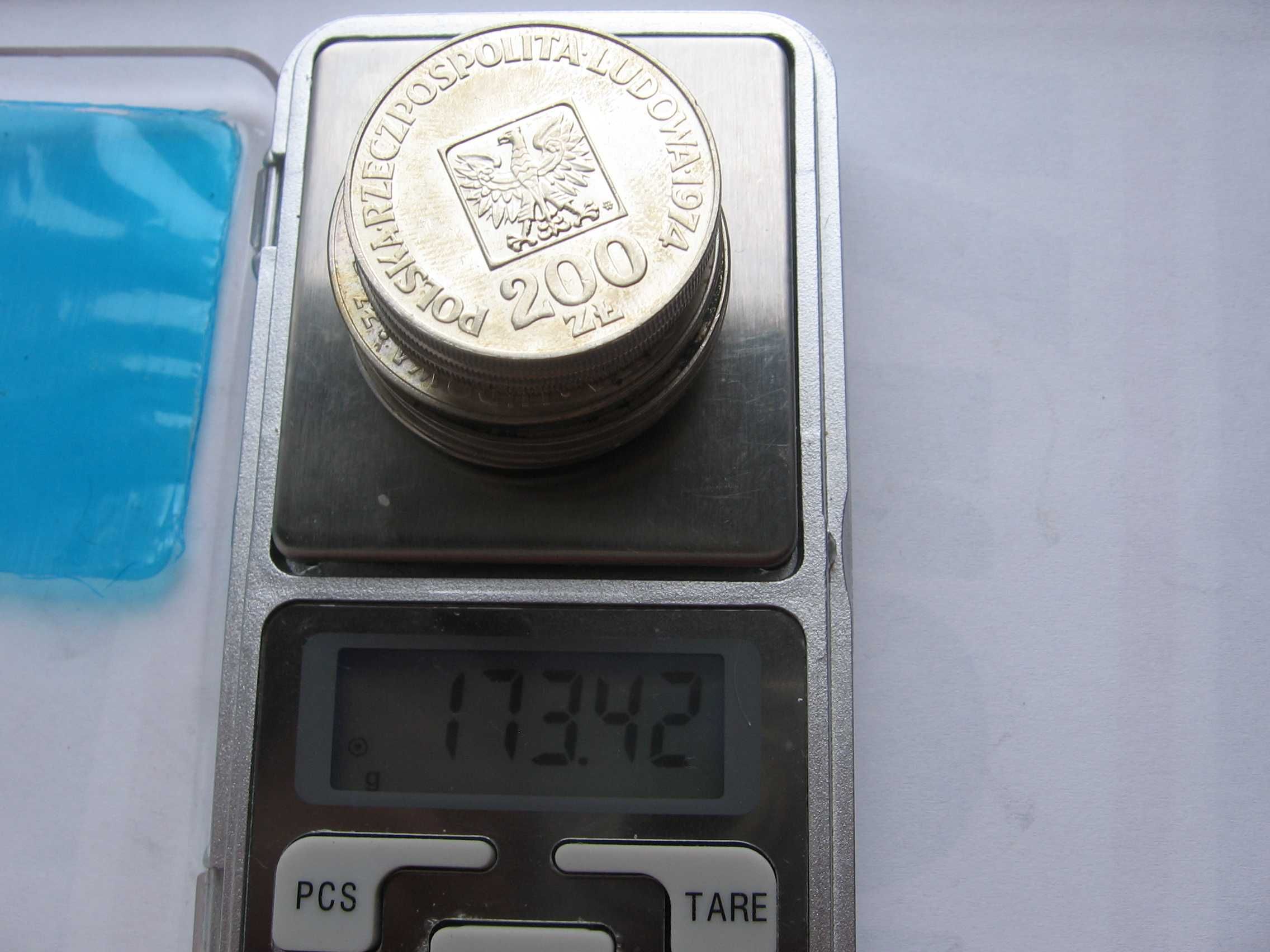 Polska,Prl,srebrne monety