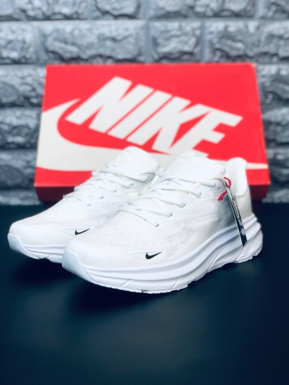 Мужские кроссовки Nike Белые летние кроссовки Найк Кросівки Найк