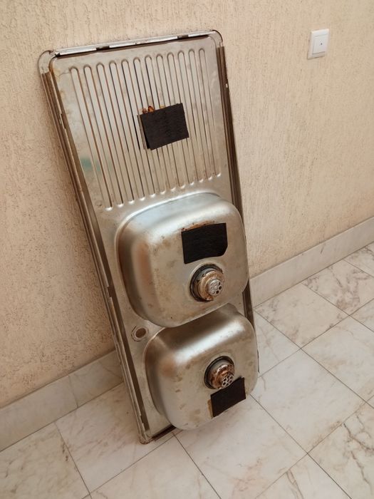 Lava louça Inox,Rodi,2 pias com escorredor