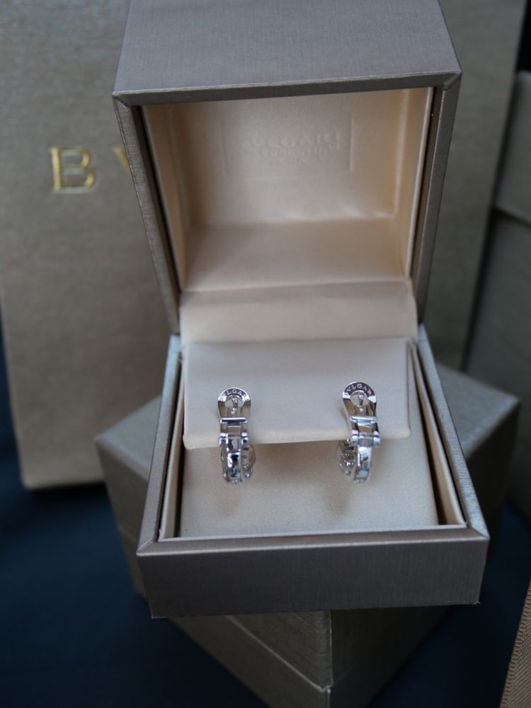 Сережки BVLGARI serpenti