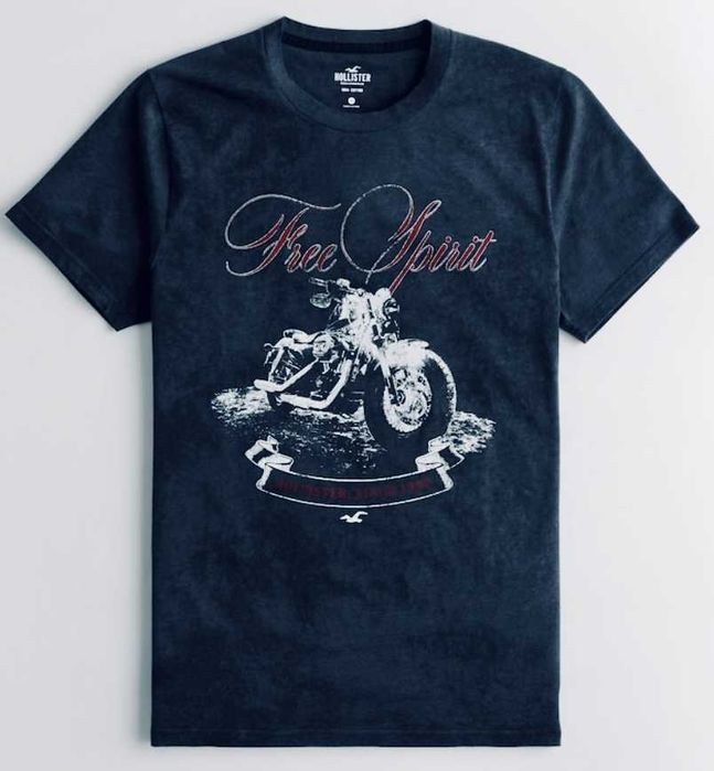 T-shirt Hollister Co. size M kolekcja Print Graphic Tee