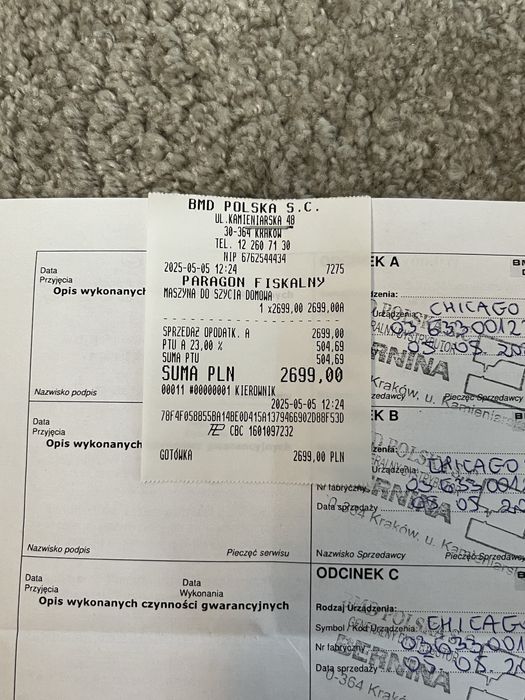 Maszyna do szycia Bernette sublime Chicago 5