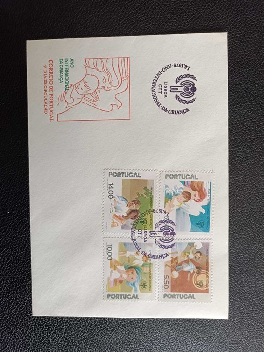 Envelope Ano Internacional da Criança 1979