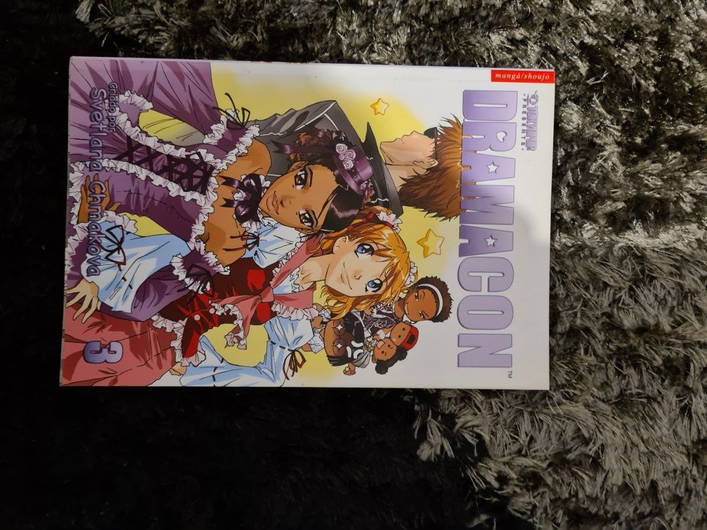 Livros "Drama Con" Manga