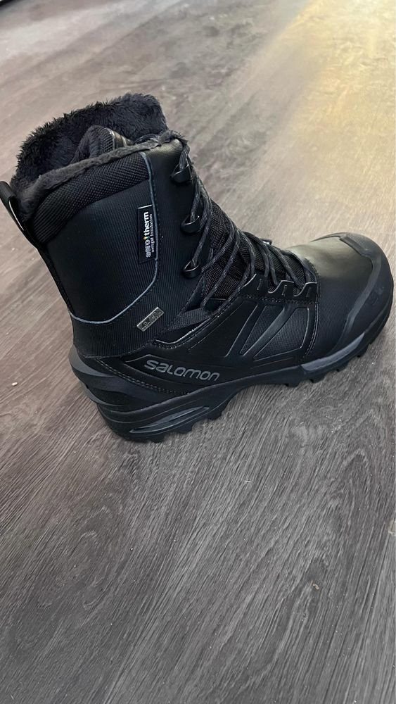 Черевики тактичні Salomon Toundra Forces CSWP black